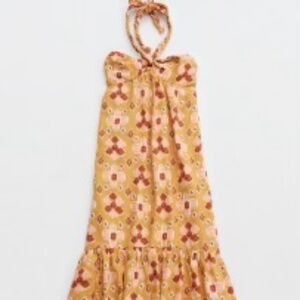 Aerie High Low Halter Maxi Sundress